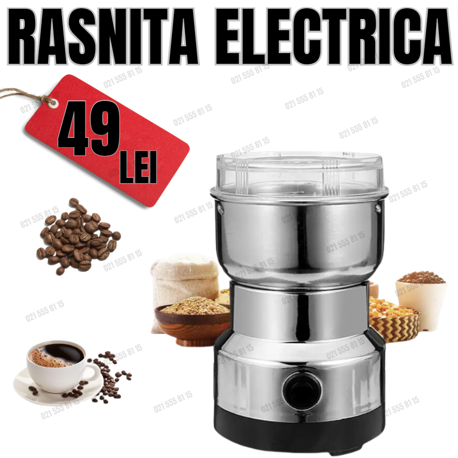 Rasnita electrica pentru cafea