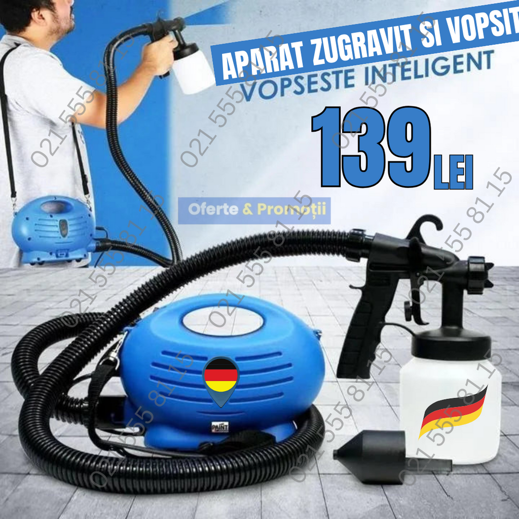 Aparat de vopsit si zugravit,cel mai eficient mod de a vopsi