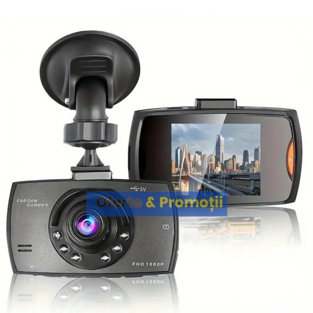 Camera auto HD, display 2.4inch, G senzor