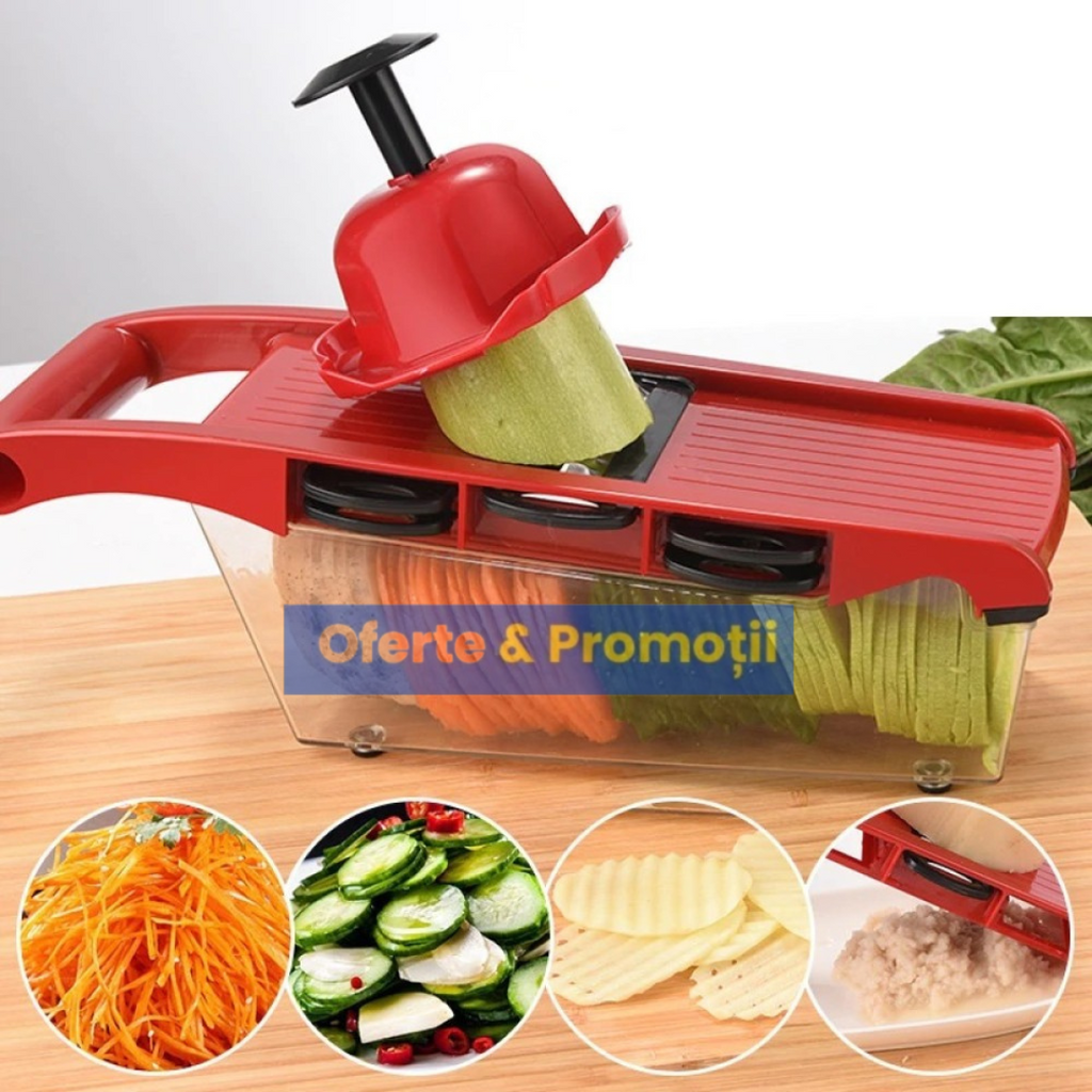 Razatoare 6 in 1 pentru legume si fructe